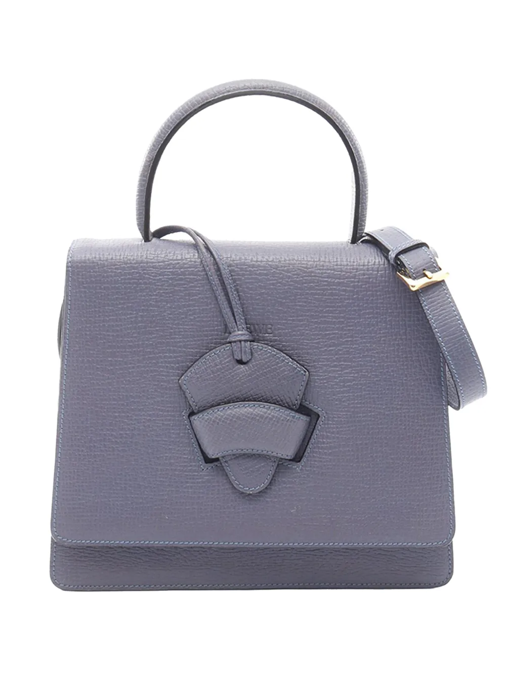 Loewe Pre-Owned 2010-2026 Textured Leather Barcelona Top Handle Bag satchel - Blau