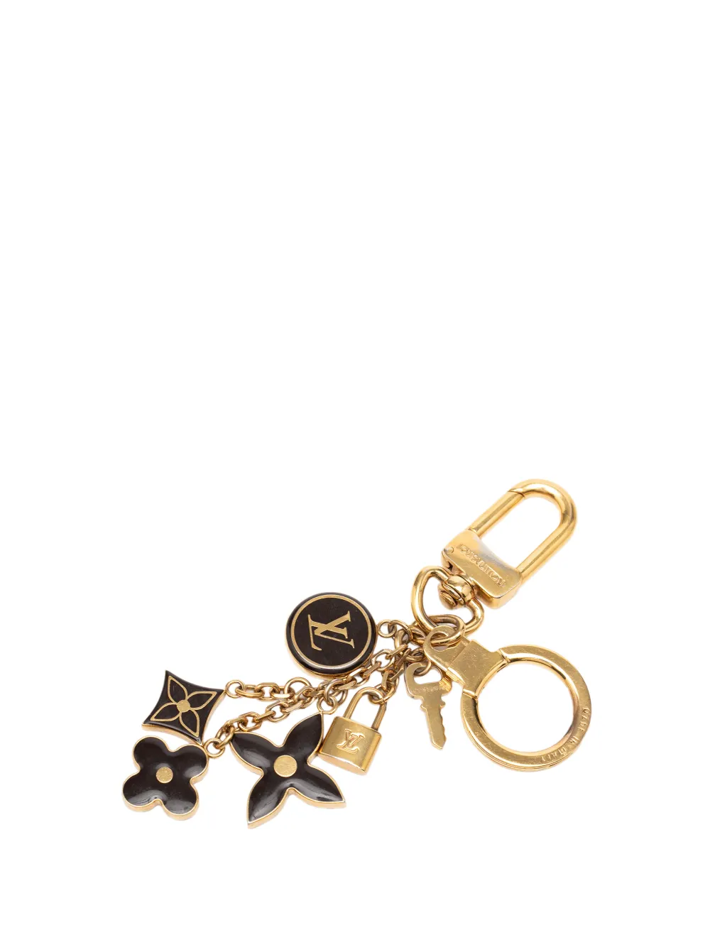 Louis Vuitton Pre-Owned Portachiavi con ciondolo 2007-2026 - Nero