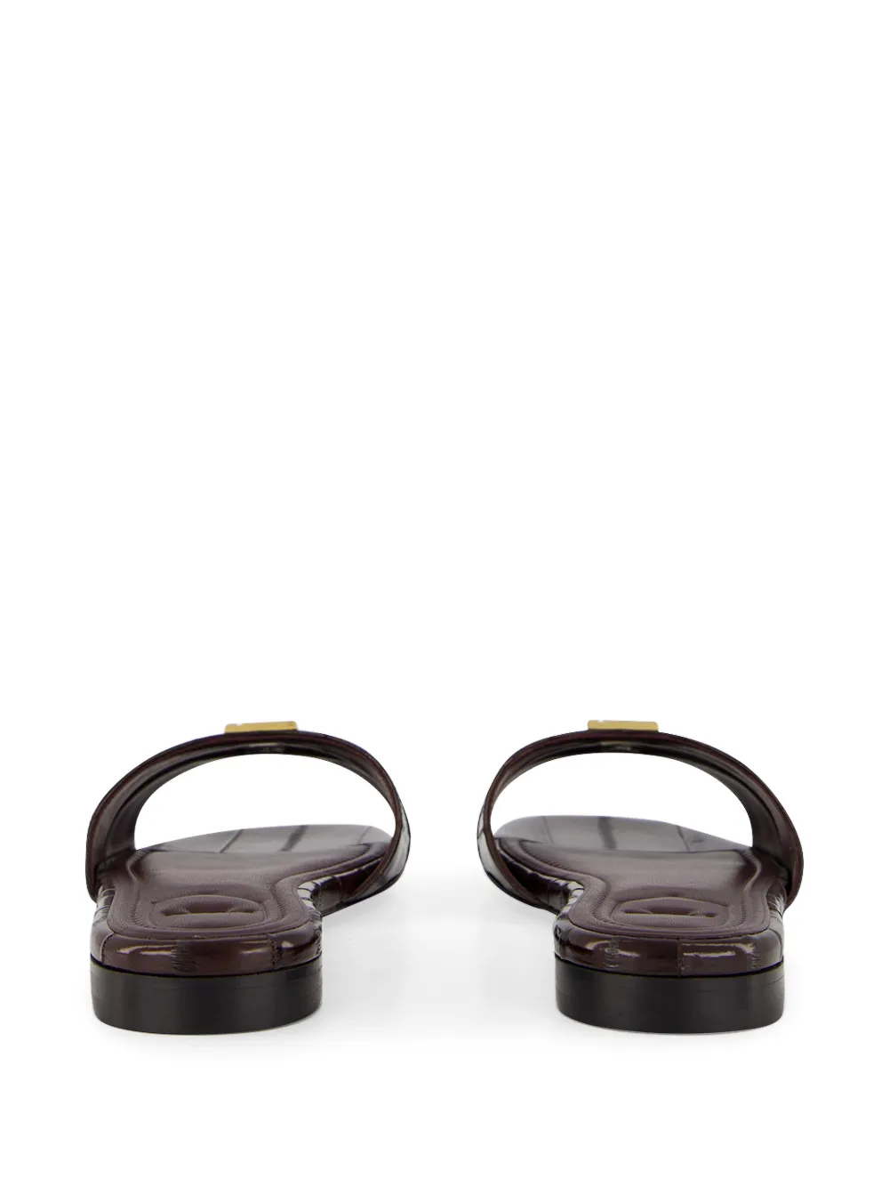 FENDI FFold hagfish sandals Bruin
