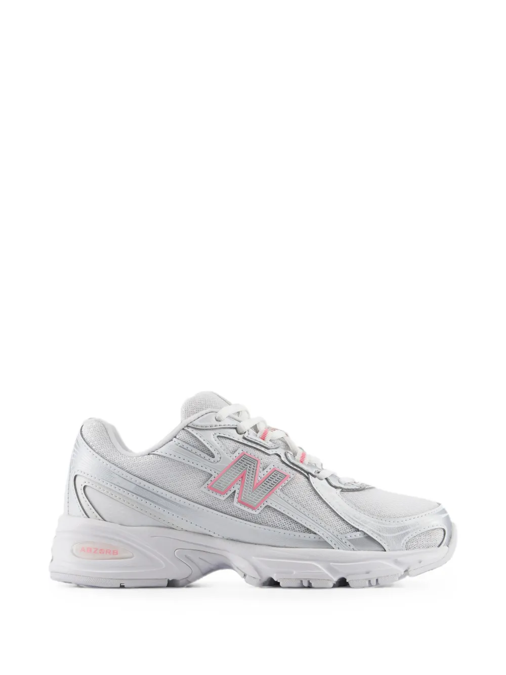 New Balance Kids Sneakers 740 in rete con lacci - Bianco