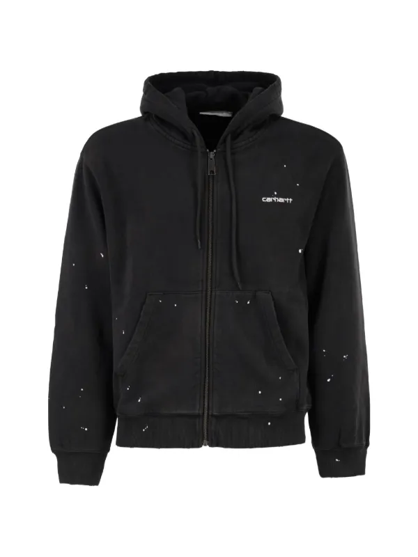 Carhartt ジップパーカー Carhartt WIP ジップアップ パーカー | ブラック | FARFETCH JP
