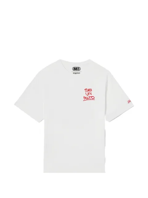 MC2 Saint Barth playera de algodón con estampado gráfico