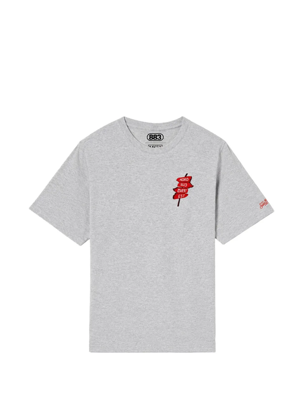 MC2 Saint Barth x 883 Portland graphic-print t-shirt Grijs