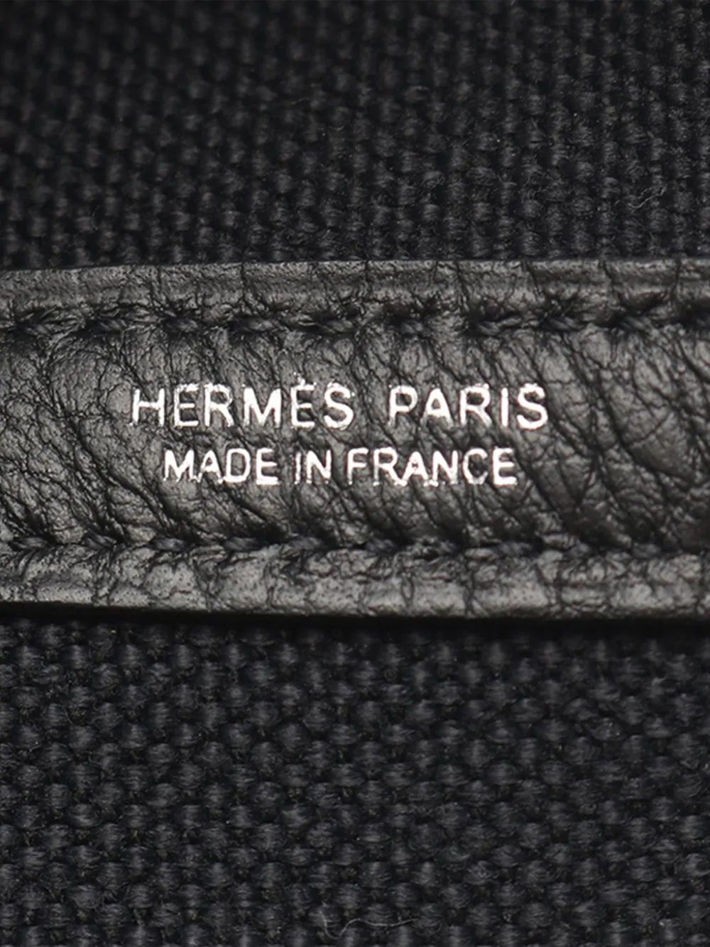 Hermès Pre-Owned 2023 Toile And Negonda Garden Party 30 Tote Bag | Black | FARFETCH NL from Hermès