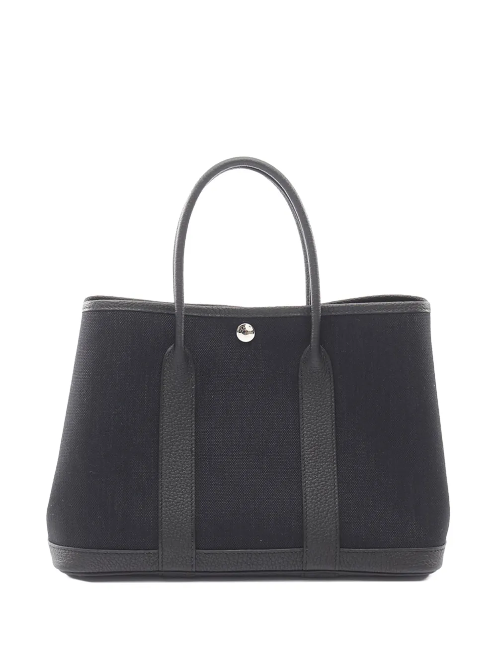 Hermès Pre-Owned Borsa tote Garden Party 30 in tela e pelle Negonda 2023 - Nero