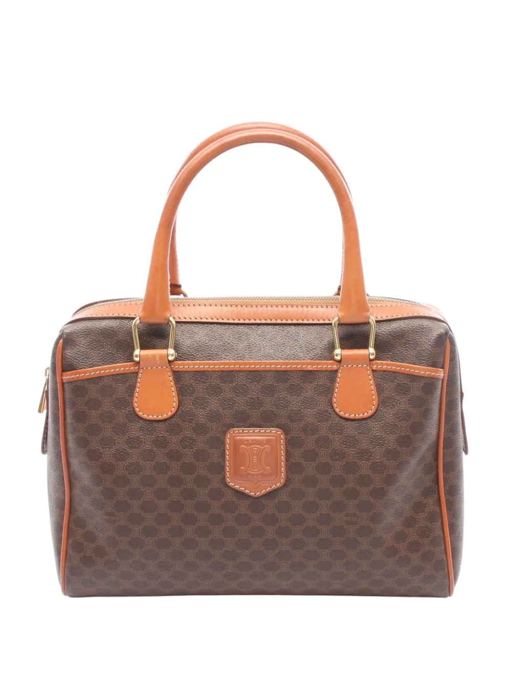 Celine Pre-Owned Borsa a mano Macadam XX secolo - Marrone