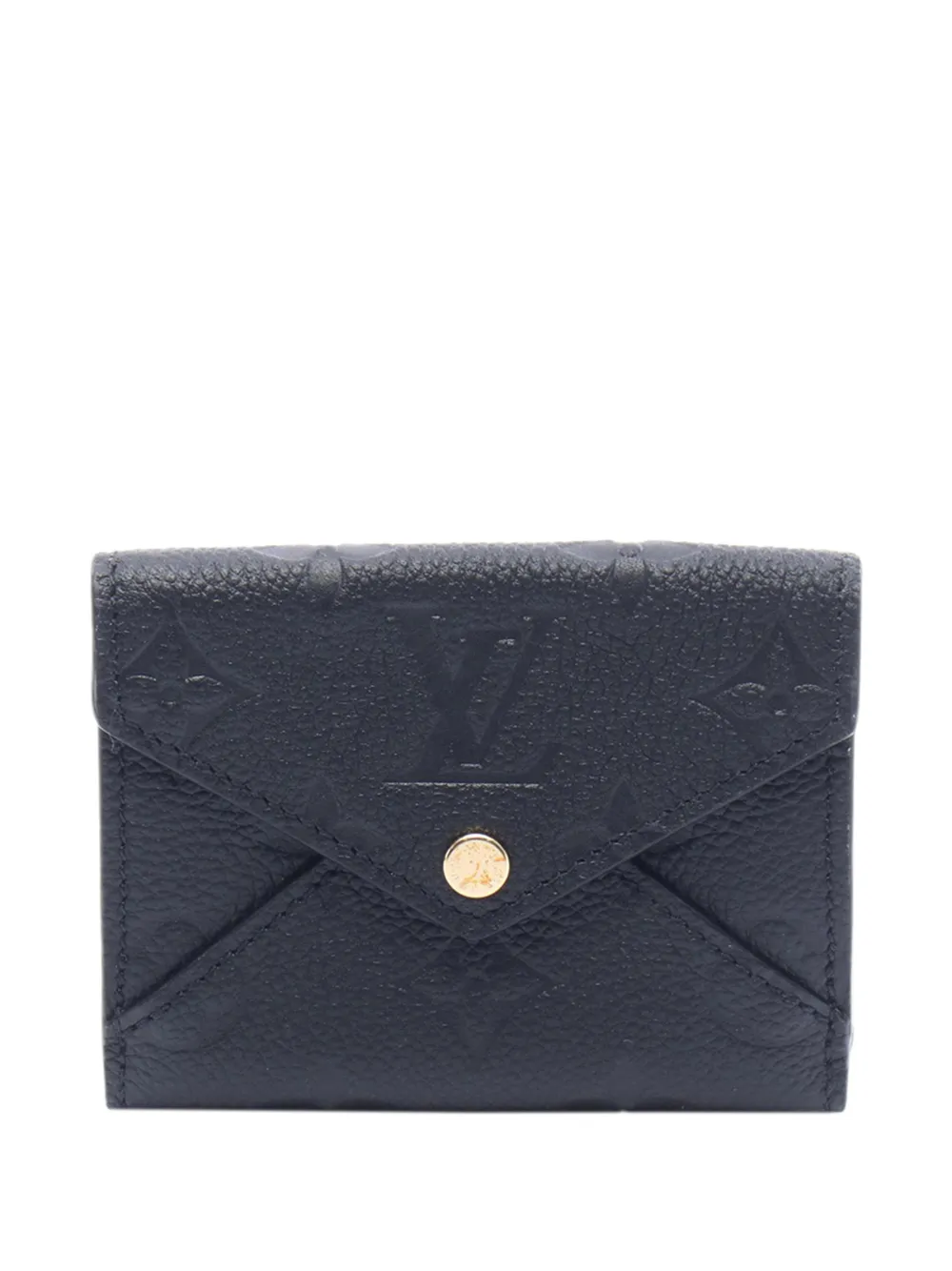 Louis Vuitton Pre-Owned Portafoglio Celeste piccolo in pelle Monogram Empreinte 2021-2026 - Nero