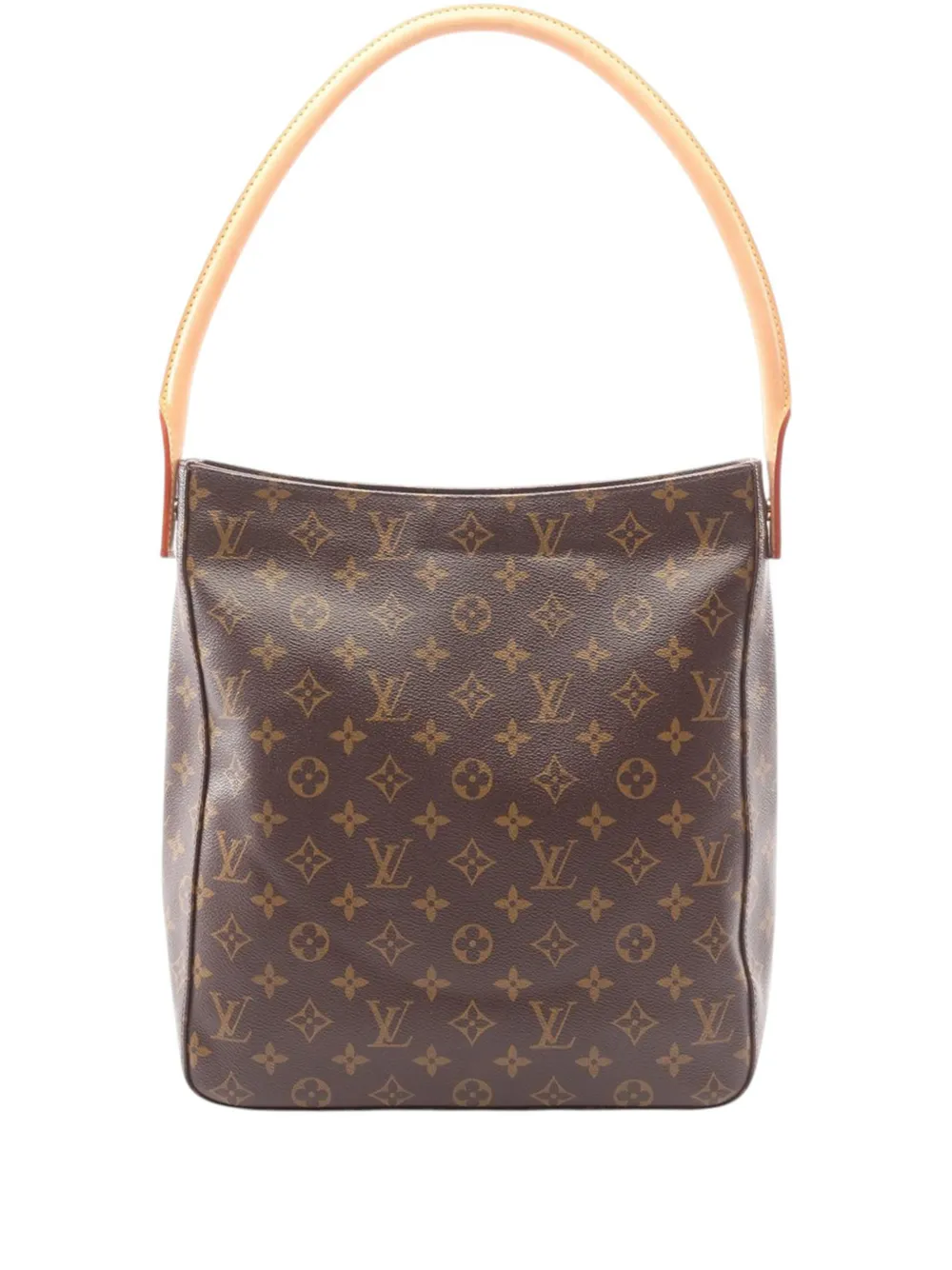 Louis Vuitton Pre-Owned Borsa a spalla Looping GM con monogramma 2004 - Marrone
