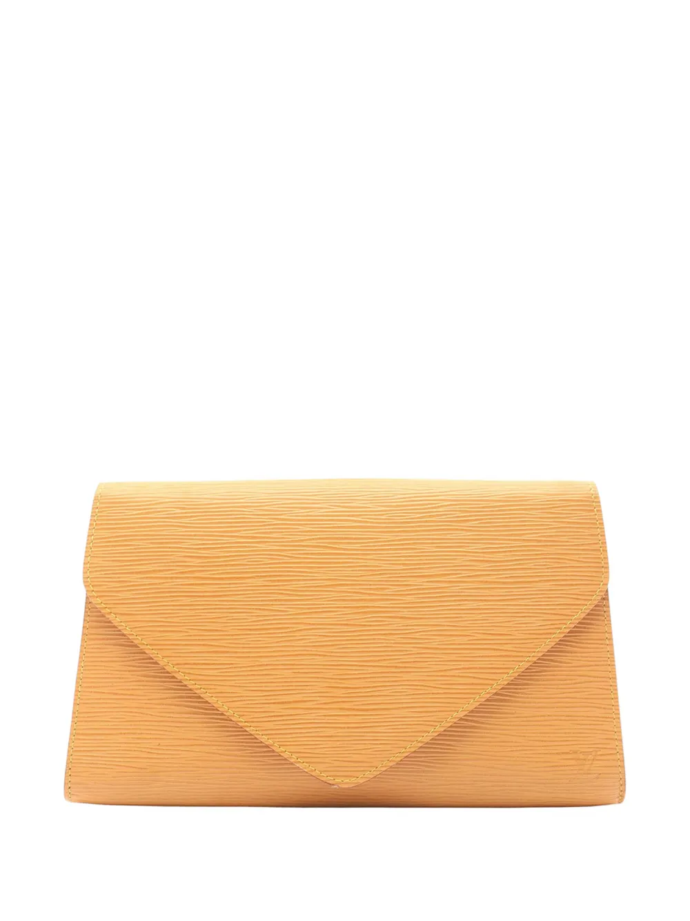 Louis Vuitton Pre-Owned Clutch Art Deco in pelle Épi 1987 - Giallo