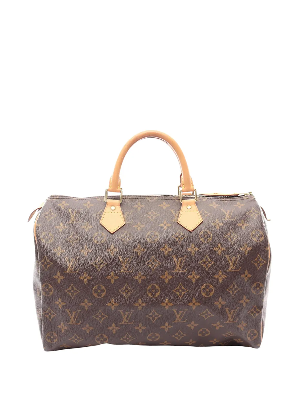 Louis Vuitton Pre-Owned 2010 Monogram Speedy 35 boston bag - Brown