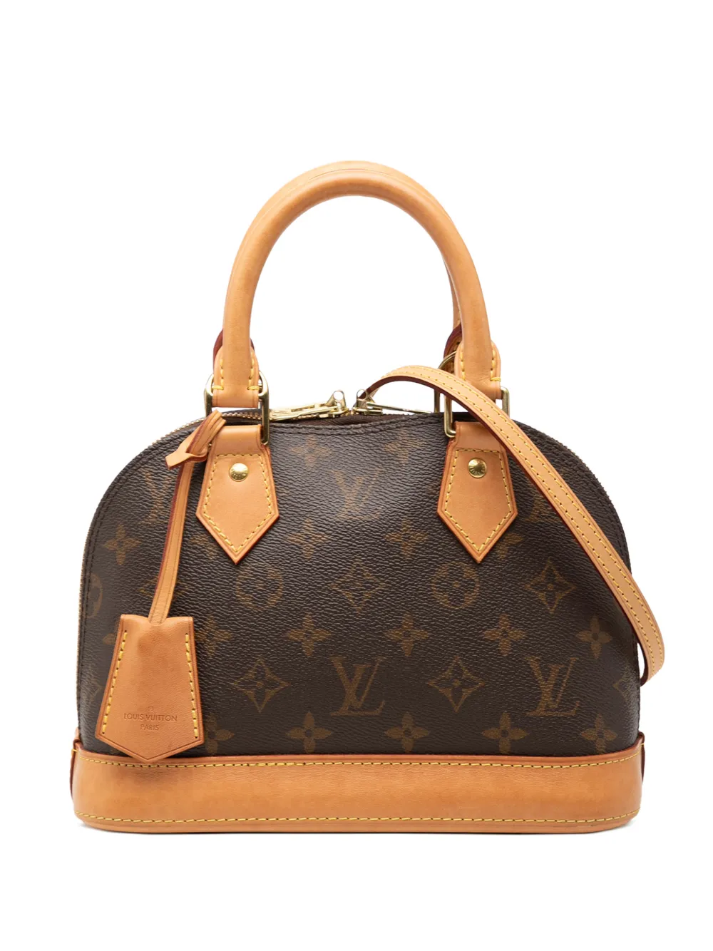 Louis Vuitton Pre-Owned 2021-2026 Monogram Alma BB satchel - Braun