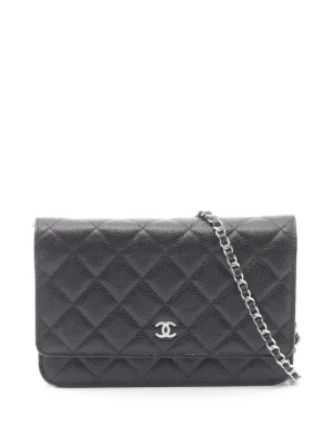 CHANEL Pre-Owned 2021s マトラッセ チェーン ショルダーバッグ