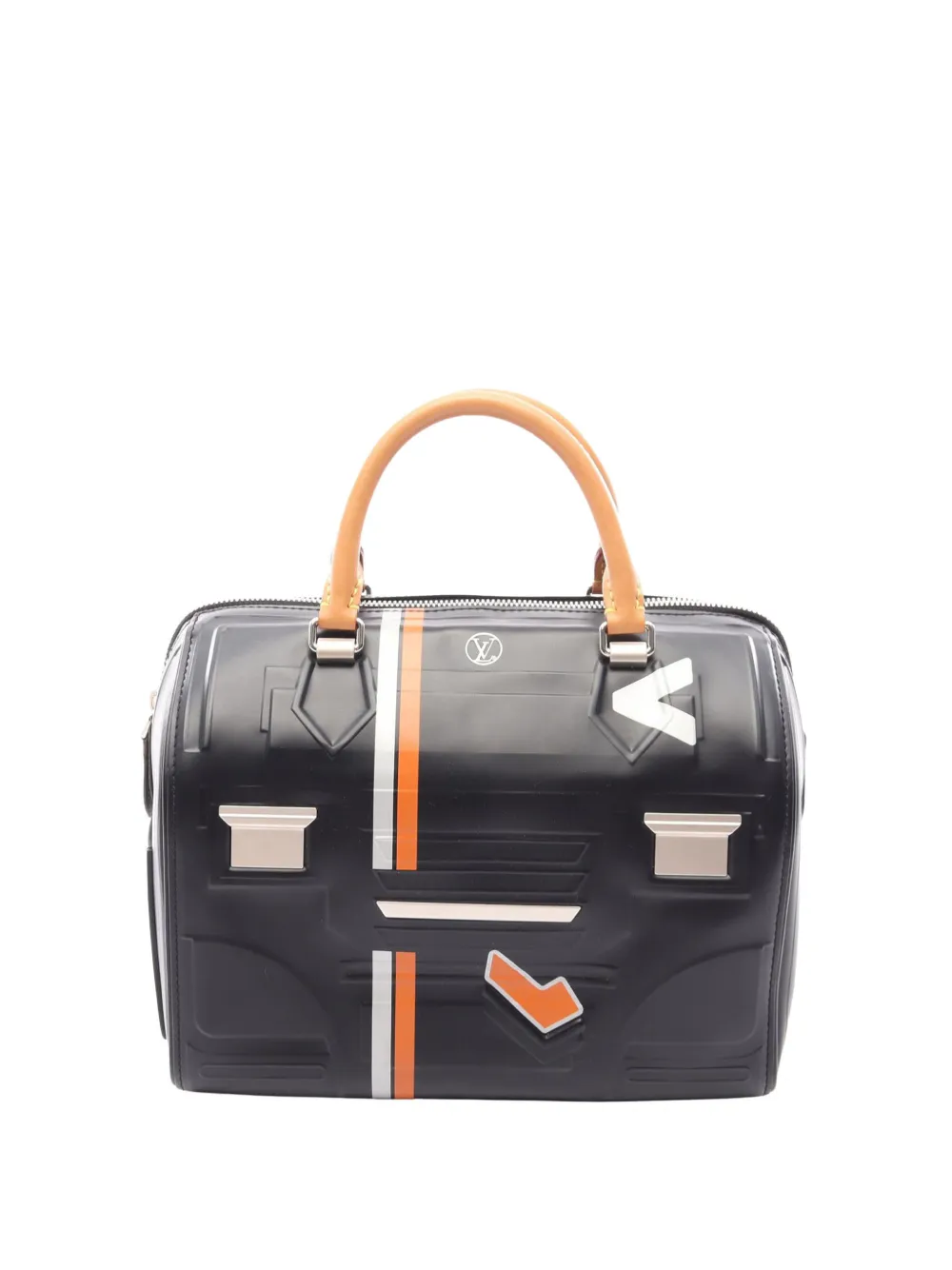 Louis Vuitton Pre-Owned 2017 Calfskin Space Speedy 25 boston bag - Schwarz