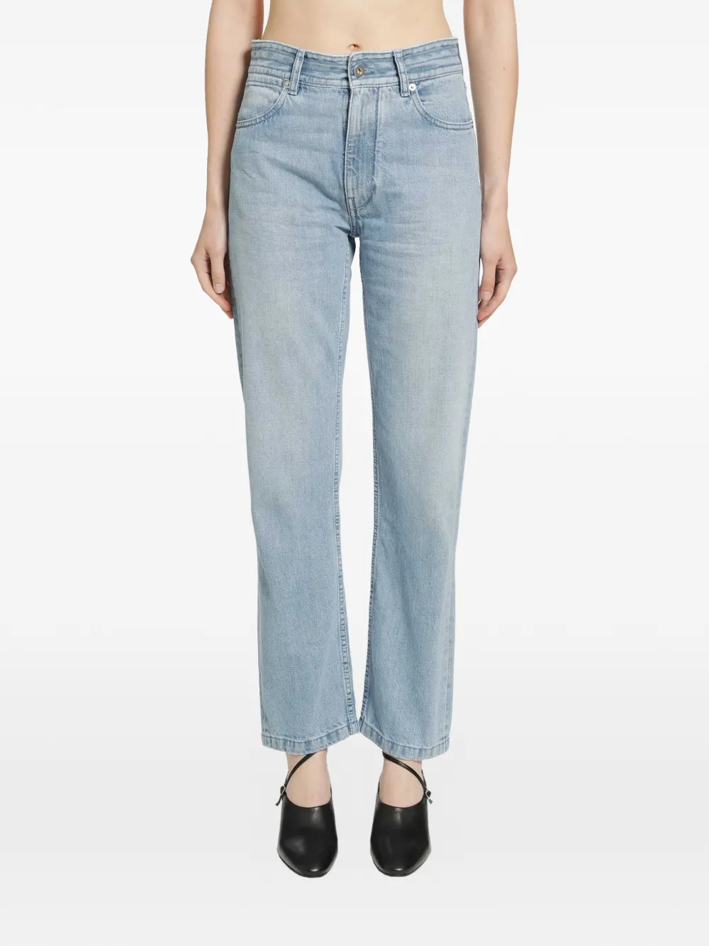 Jil Sander straight-leg jeans - Blu