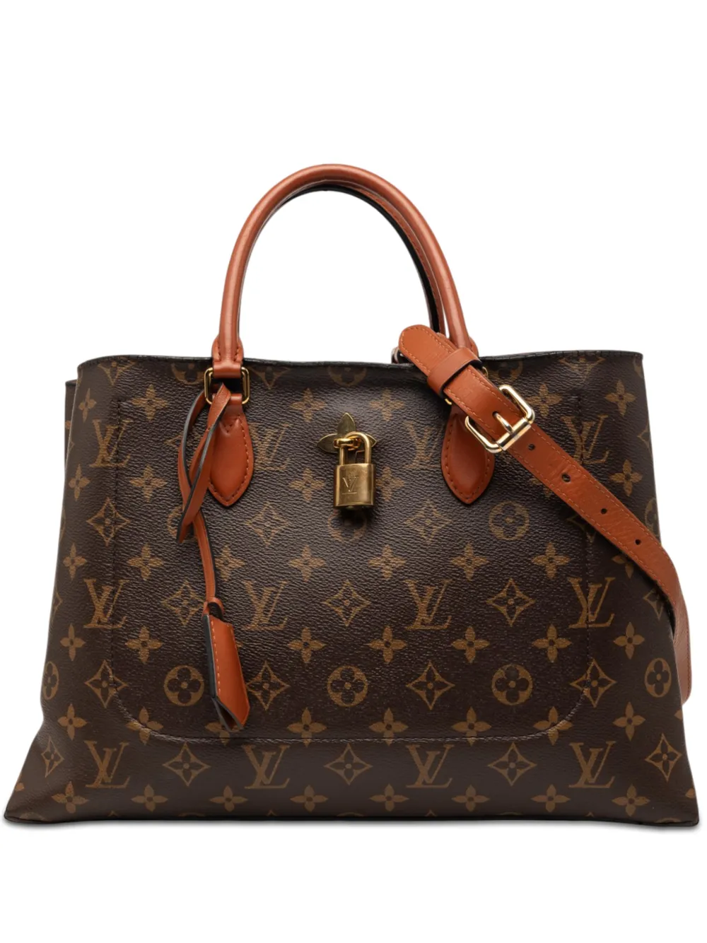 Louis Vuitton Pre-Owned 2018 Monogram Flower Tote satchel - Marrone