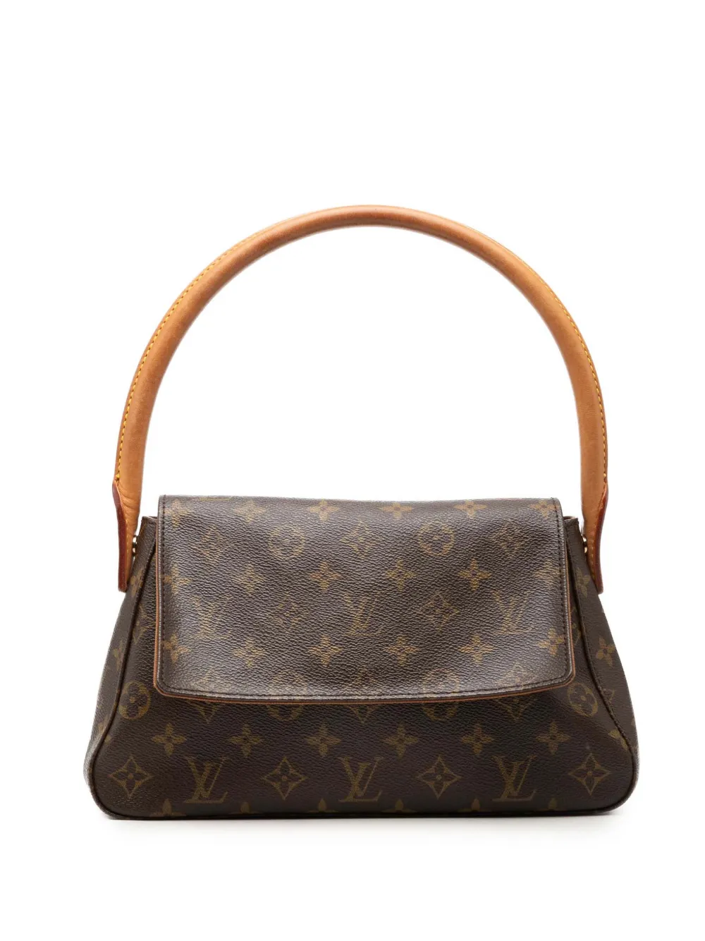 Louis Vuitton Pre-Owned 2002 Monogram Mini Looping shoulder bag - Marrone