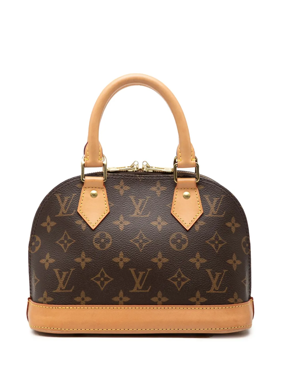 Louis Vuitton Pre-Owned 2021-2025 Monogram Alma BB satchel - Marrone