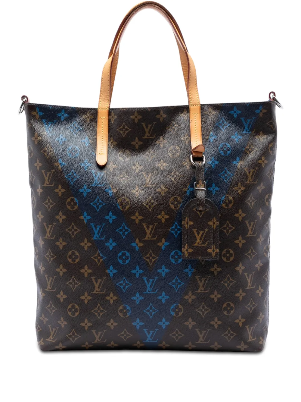 Louis Vuitton Pre-Owned 2014 Monogram V Cabas Jour satchel - Braun