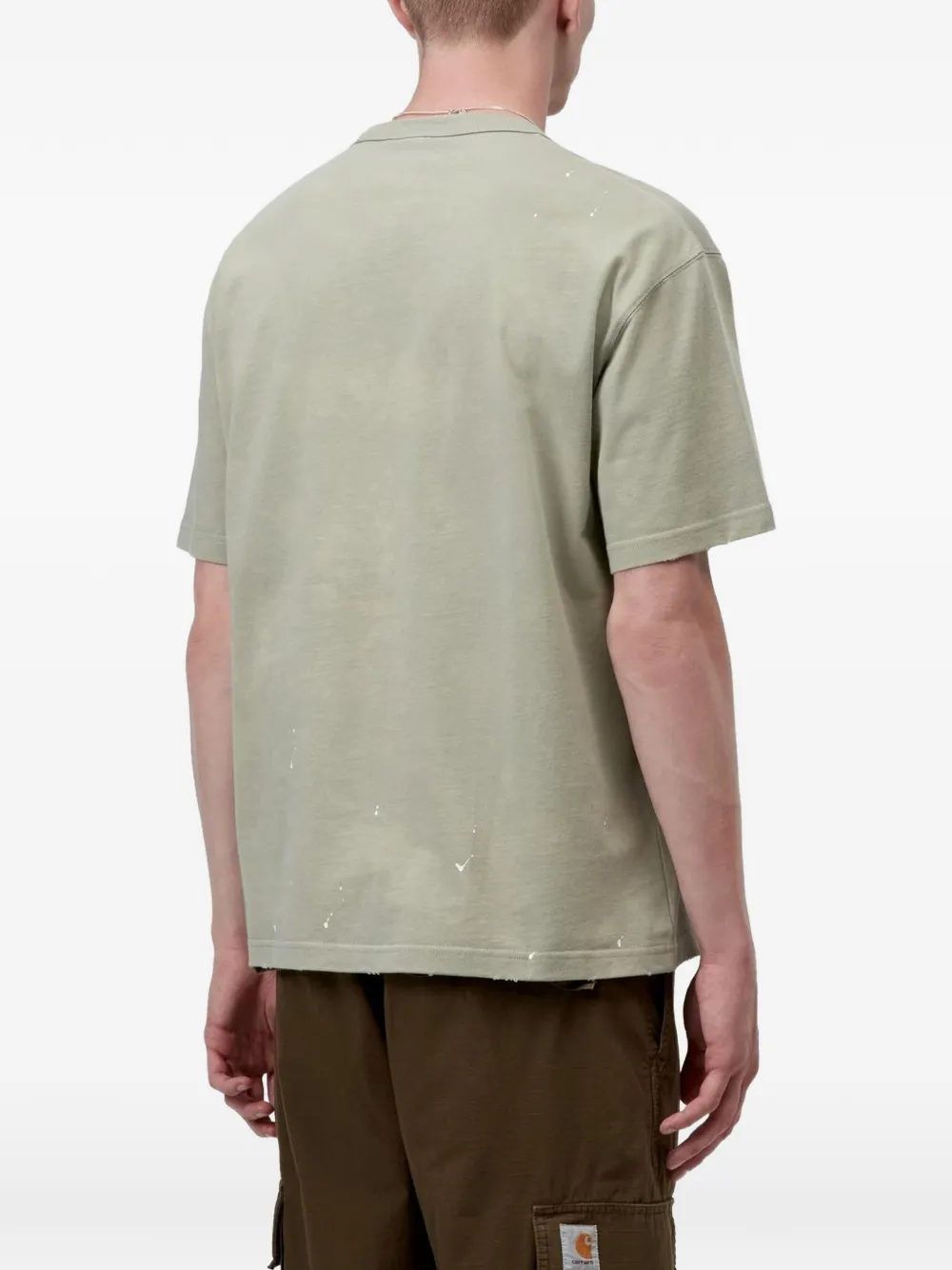 Carhartt WIP Painter T-shirt met logoprint Groen