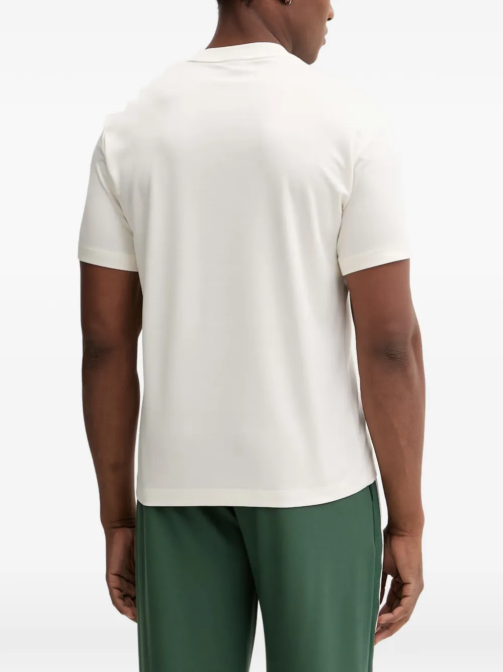 Ea7 Emporio Armani T-shirt met logoprint Wit