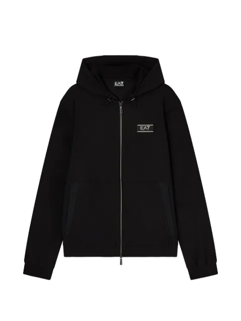 Ea7 Emporio Armani Premium Label zip-up hoodie
