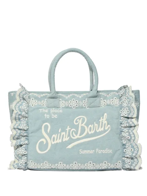 MC2 Saint Barth  Vanity Volant ruffled tote bag