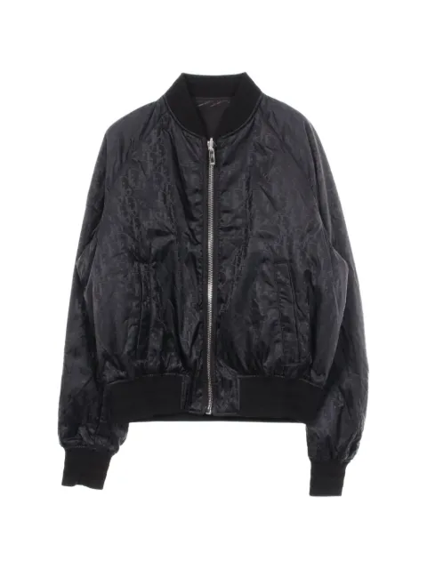Christian Dior Pre-Owned Oblique-pattern reversible bomber jacket