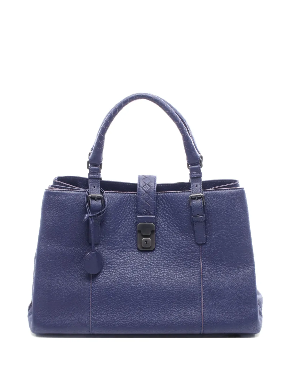 Bottega Veneta Pre-Owned 2010s Cervo Roma leather tote bag - Blu