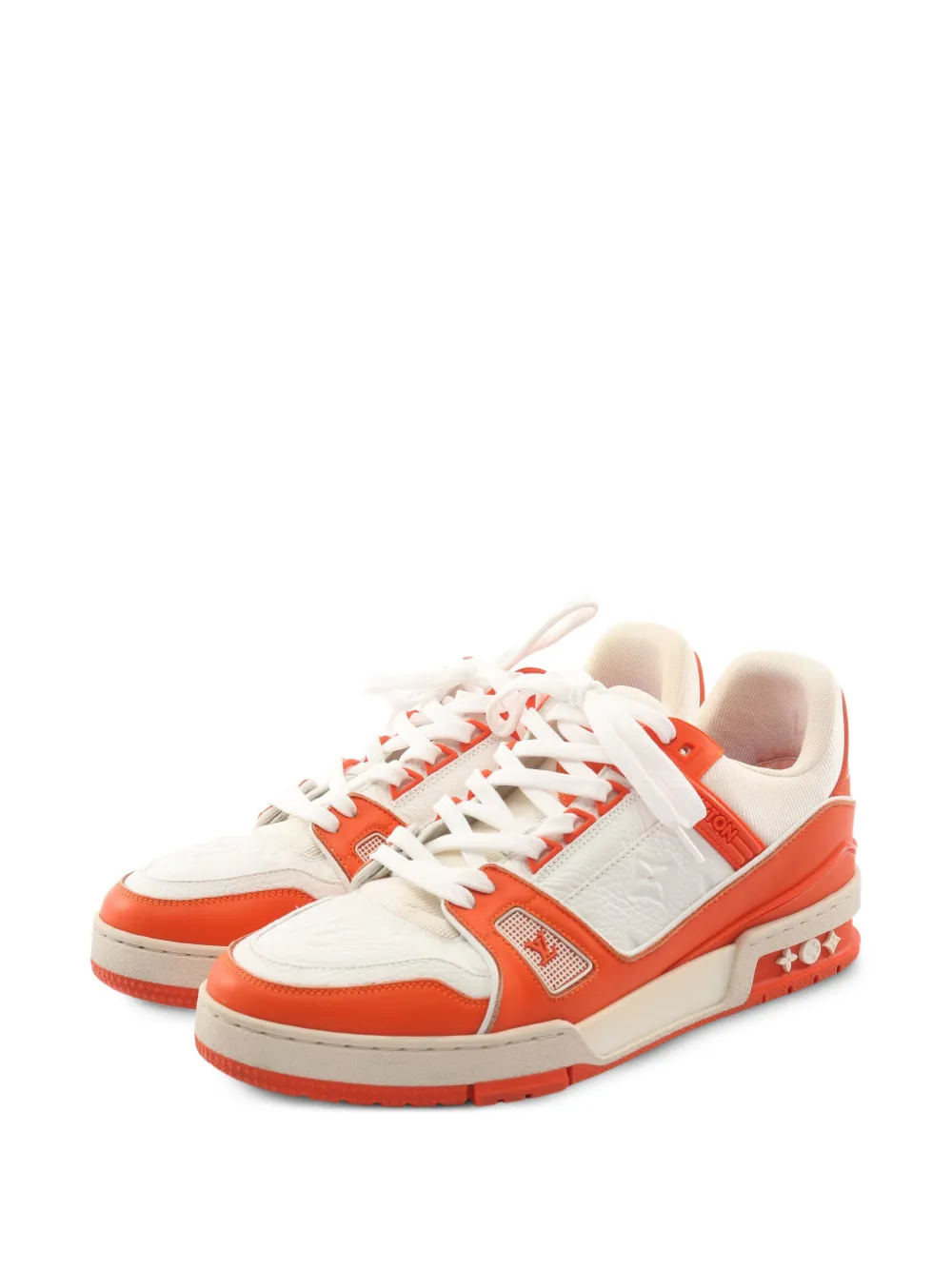 Louis Vuitton Pre-Owned 2021 Trainer Line sneakers - Orange