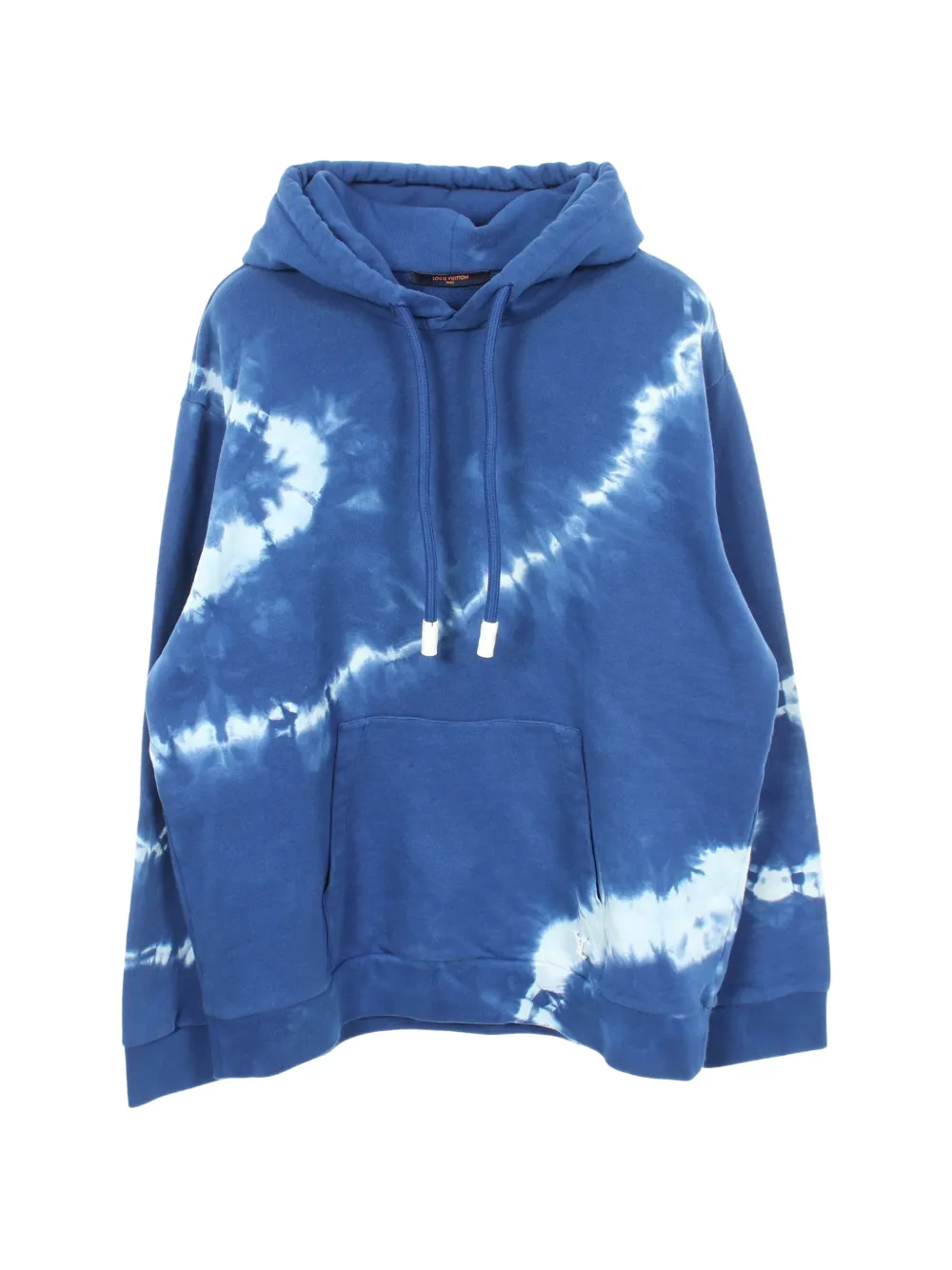 Louis Vuitton Pre-Owned 2010s tie-dye hoodie - Blu