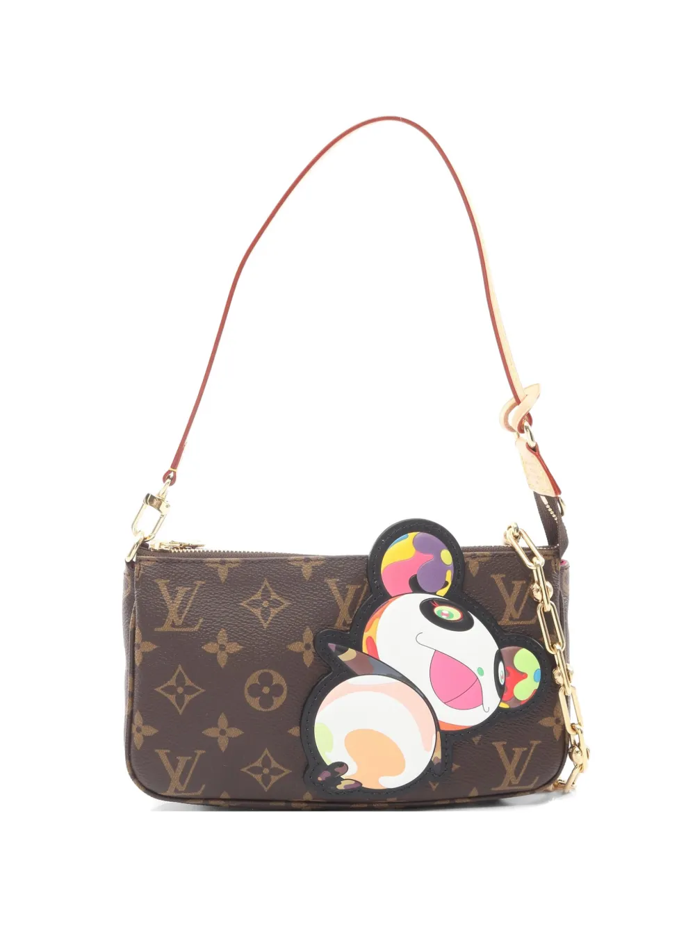 Louis Vuitton Pre-Owned 2021s x Takashi Murakami Monogram handbag - Marrone