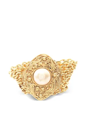Chanel Pre-Owned ターンロックロゴ ブローチ 通販 - FARFETCH