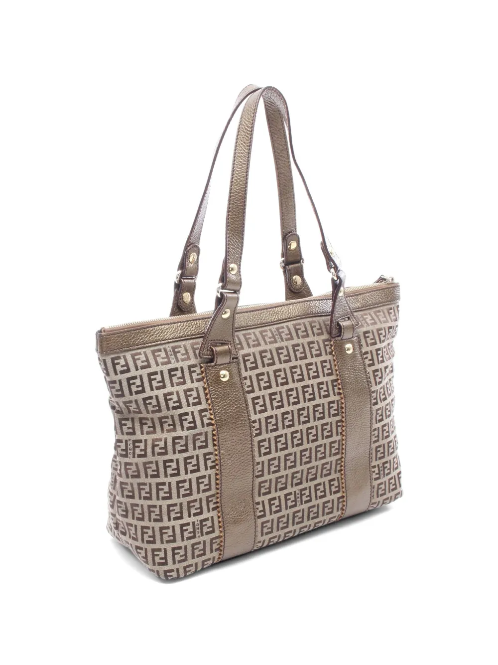  Fendi Pre-owned Bolso Shopper Zucca 2000 - Marrón 