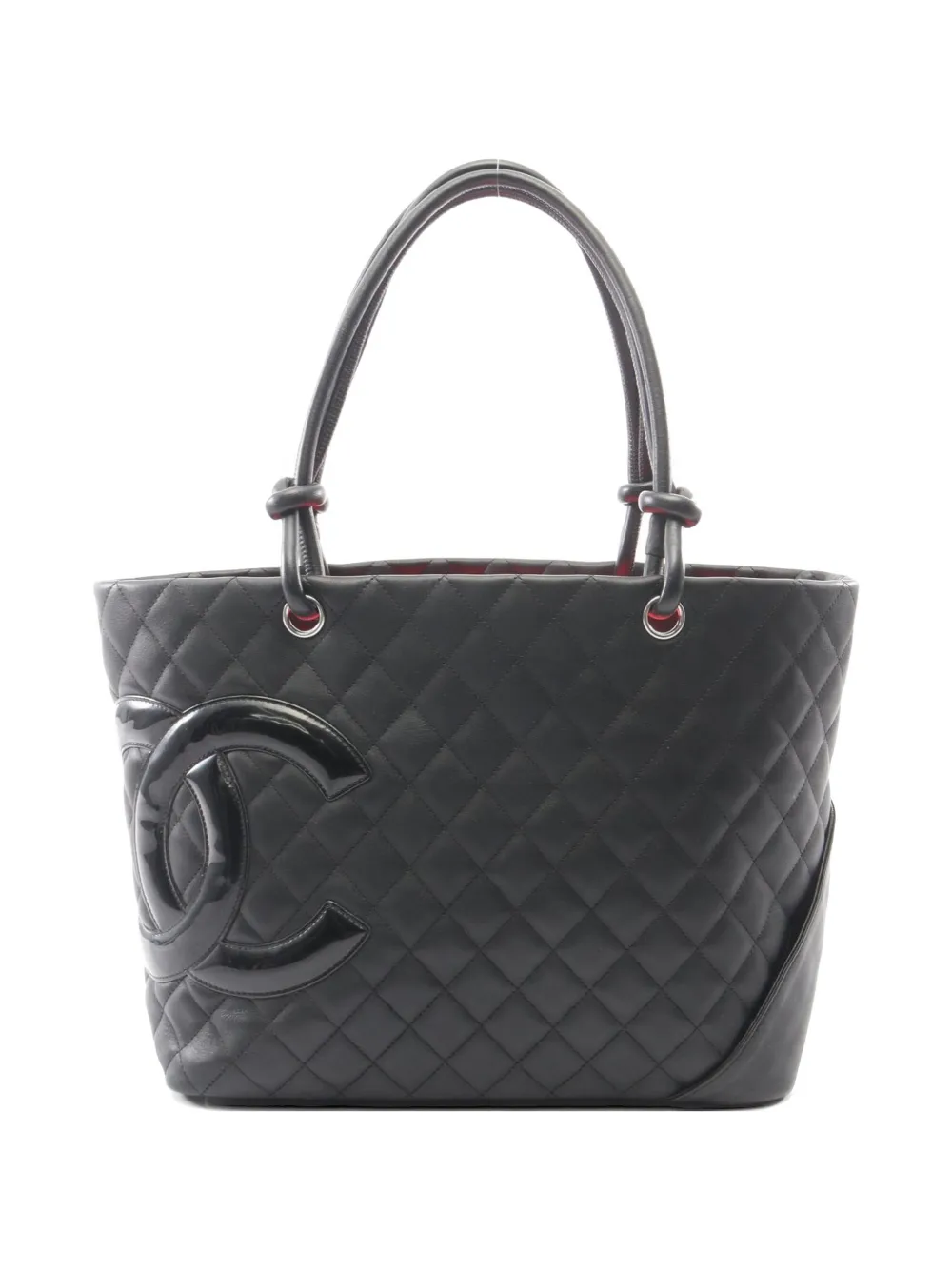 CHANEL Pre-Owned 2011 large Cambon Line tote bag - Black