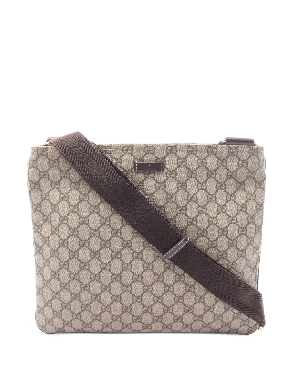 Gucci Pre-Owned 2000s GG Supreme crossbody bag - Toni neutri