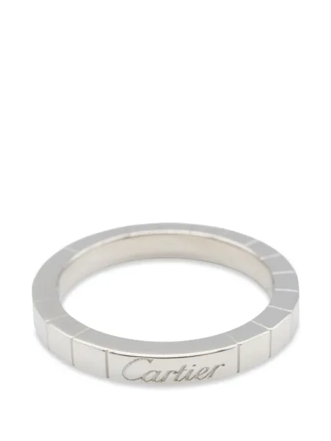 Cartier anillo La Raniere con logo grabado 2010