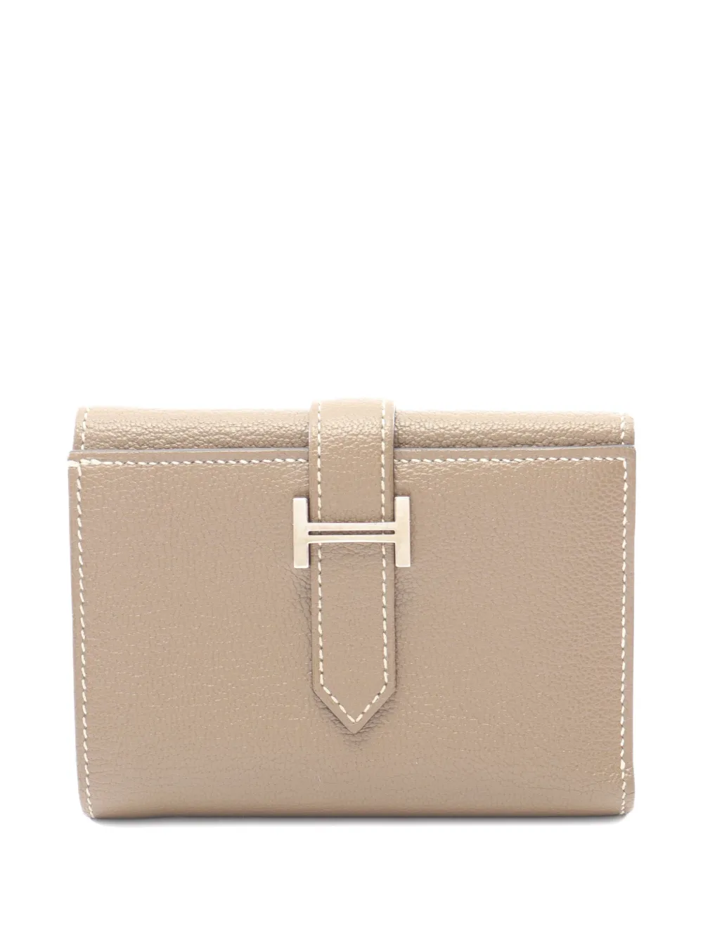 Hermès Pre-Owned 2022 Bearn Combination trifold wallet - Toni neutri