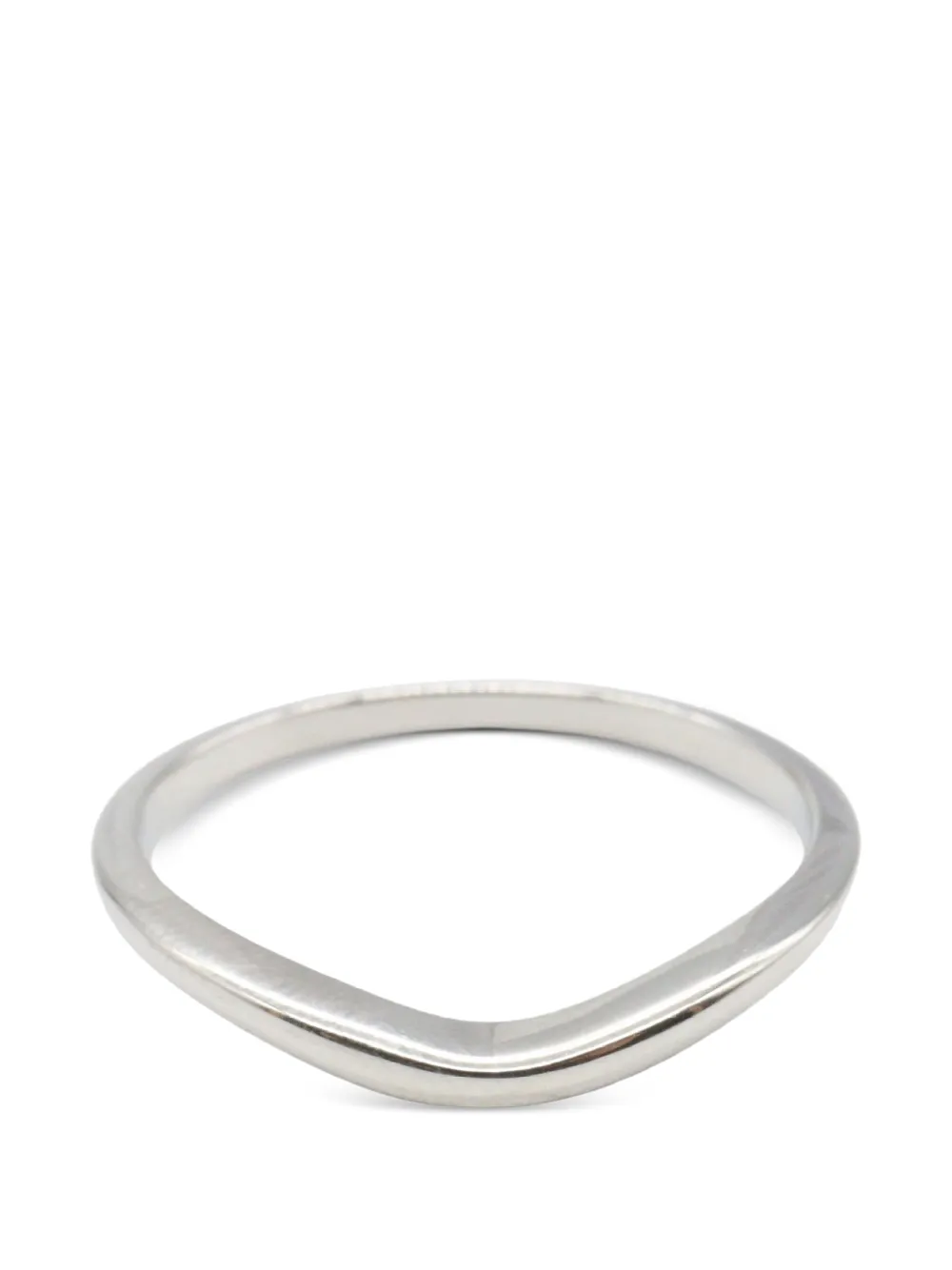 Bvlgari Pre-Owned 2010s Corona curved ring - Argento
