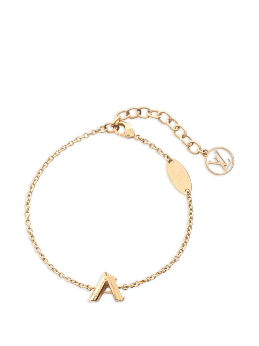 Louis Vuitton Pre-Owned 2021 LV & Me A bracelet - Gold