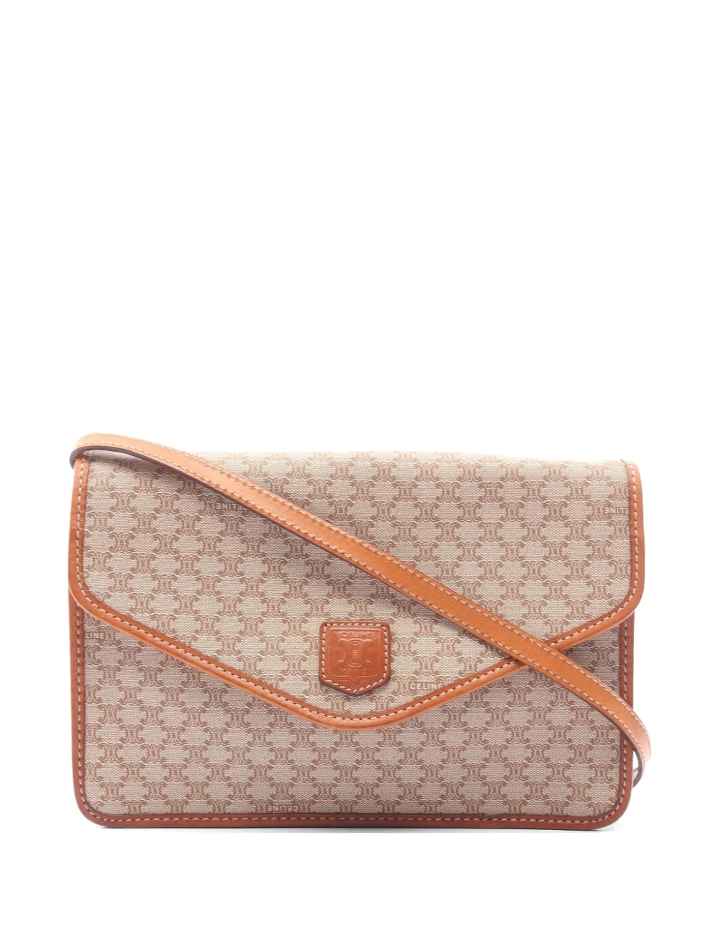 Celine Pre-Owned 2000s Macadam clutch - Neutrals