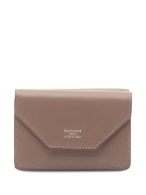 Balenciaga Pre-Owned 三つ折り財布 | ブラウン | FARFETCH JP