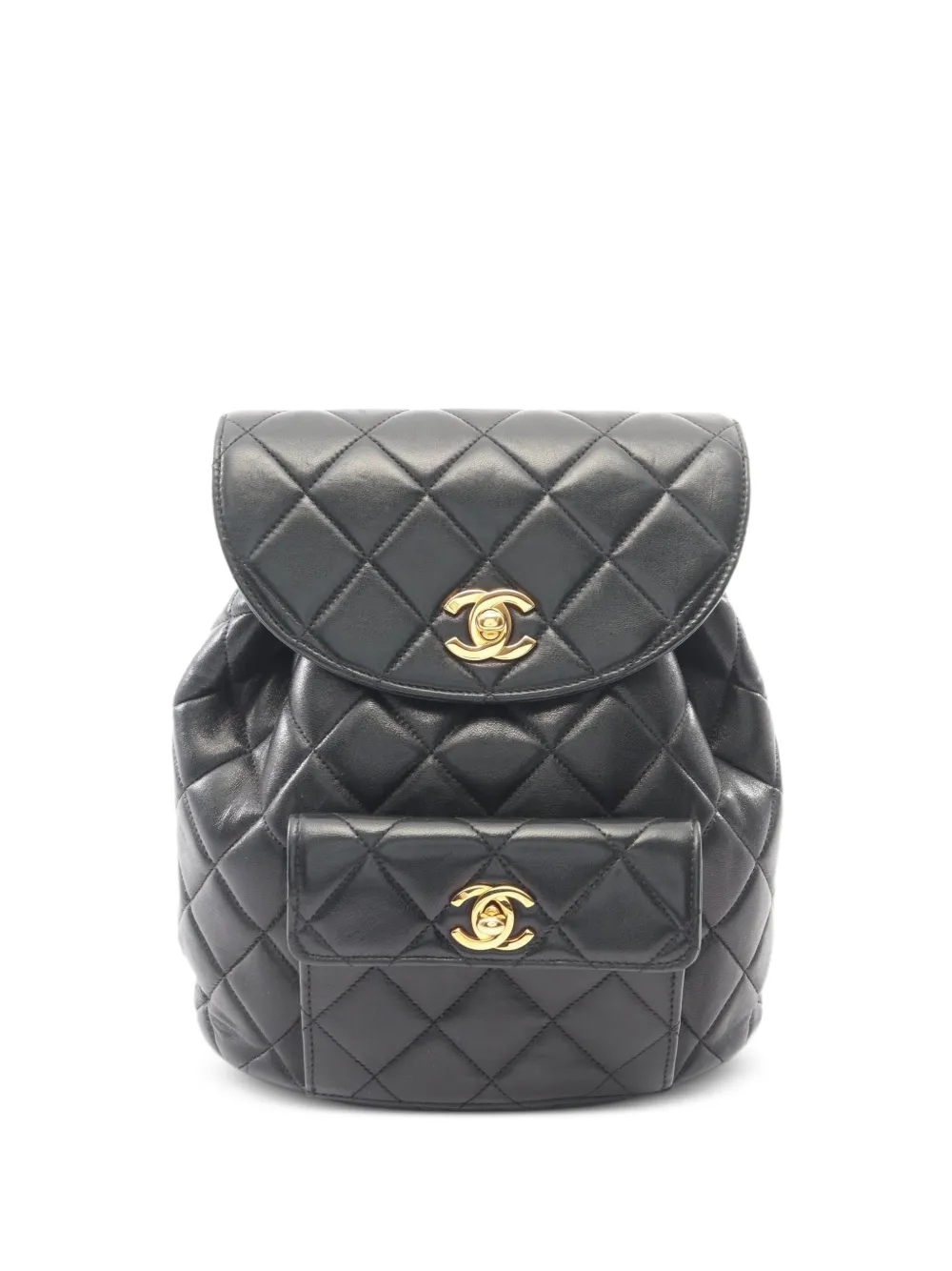 CHANEL Pre-Owned 1994-1996 Duma Matelassé backpack - Nero