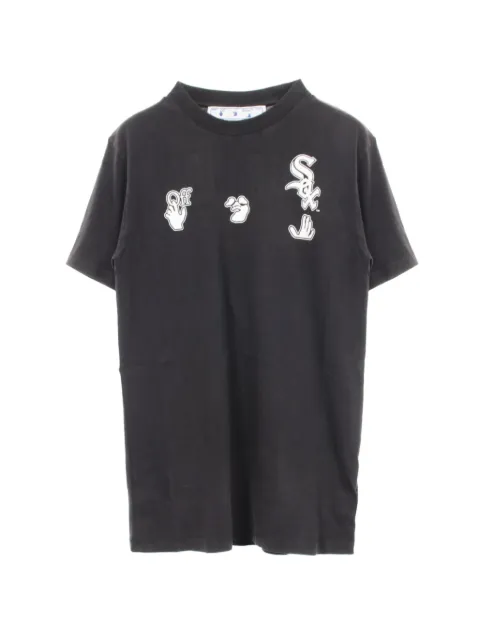 Off-White Pre-Owned camiseta con logo de Off-White Pre-Owned x MLB 2010