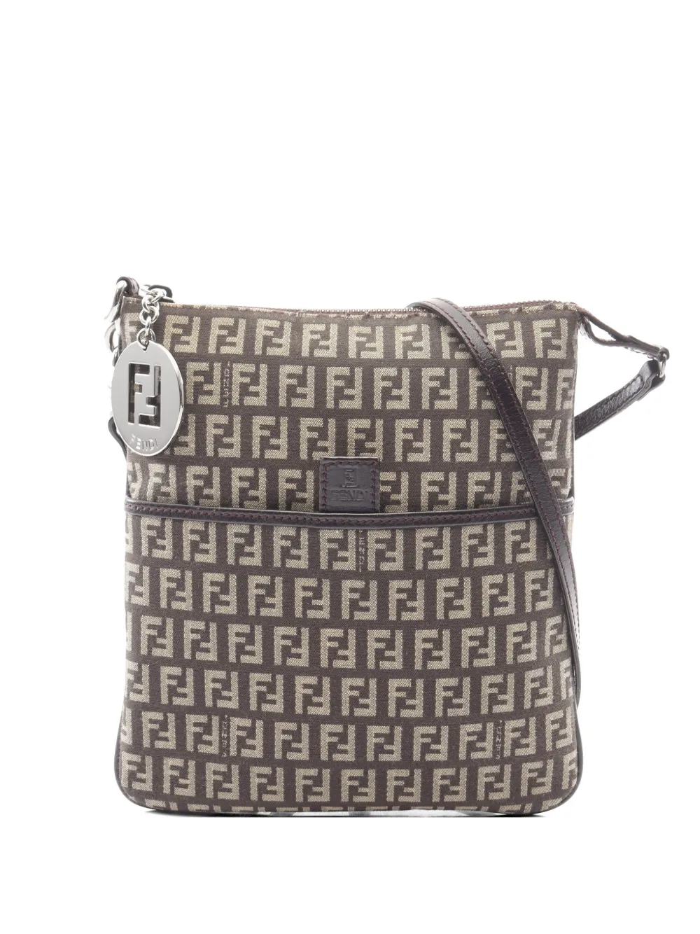 Fendi Pre-Owned 2010s Zucchino shoulder bag - Braun