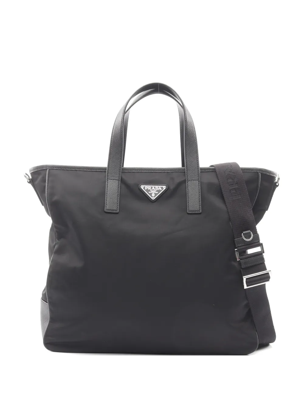 Prada Pre-Owned 2010s leather tote bag - Nero