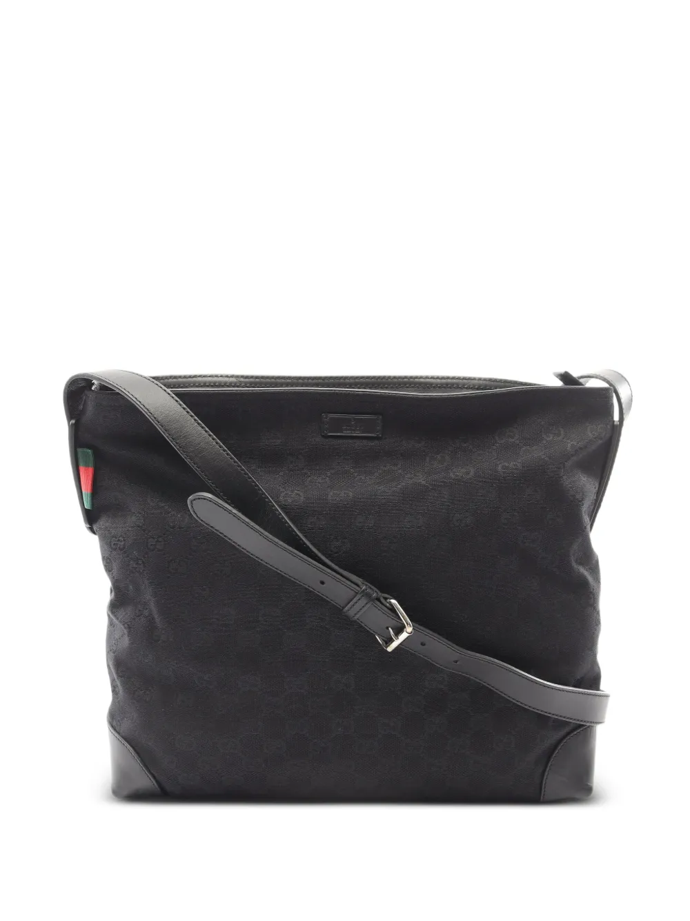 Gucci Pre-Owned 2010s GG Canvas Sherry Line shoulder bag - Nero