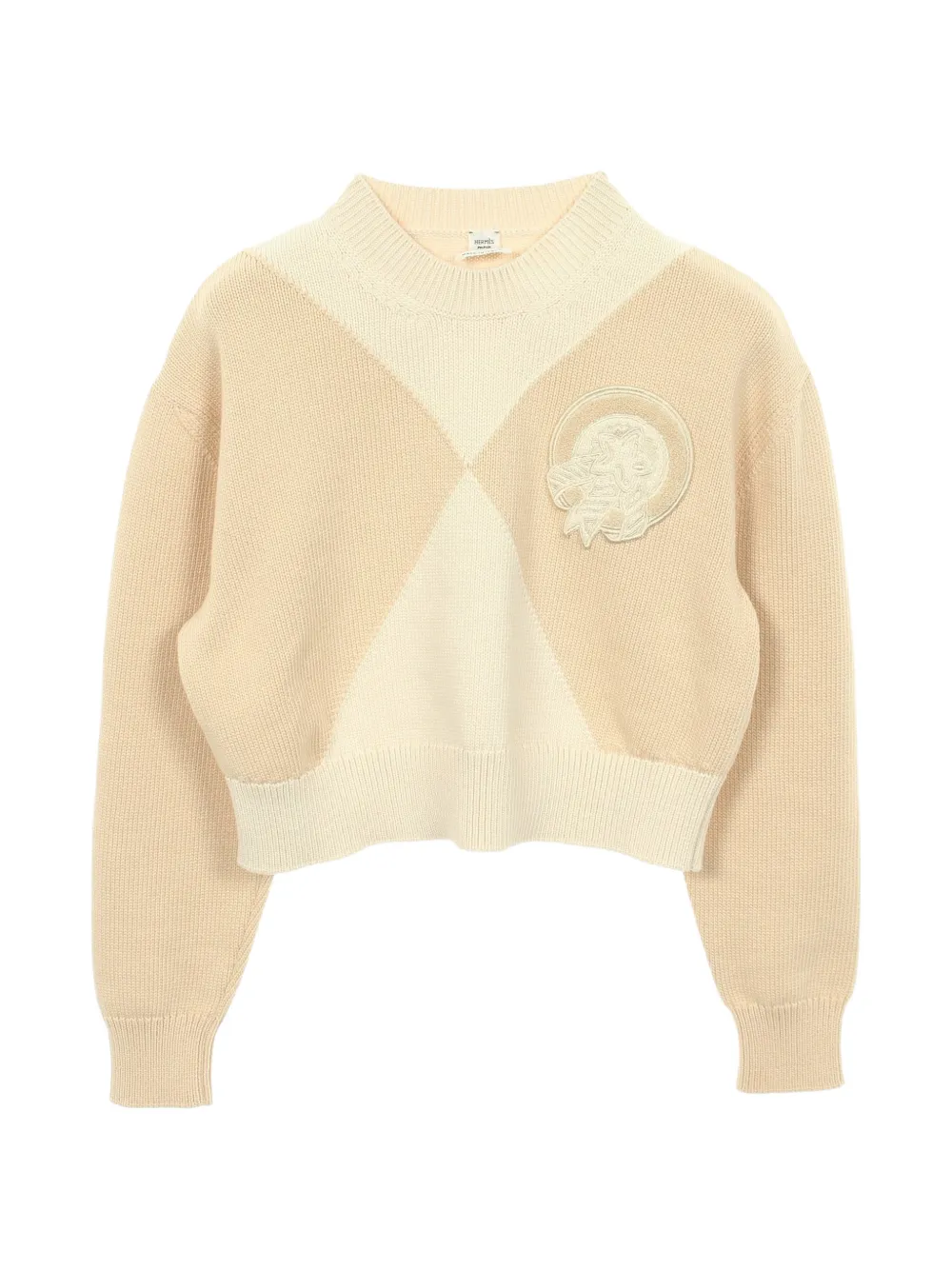 Hermès Pre-Owned 2010s Candy Libris sweater - Toni neutri