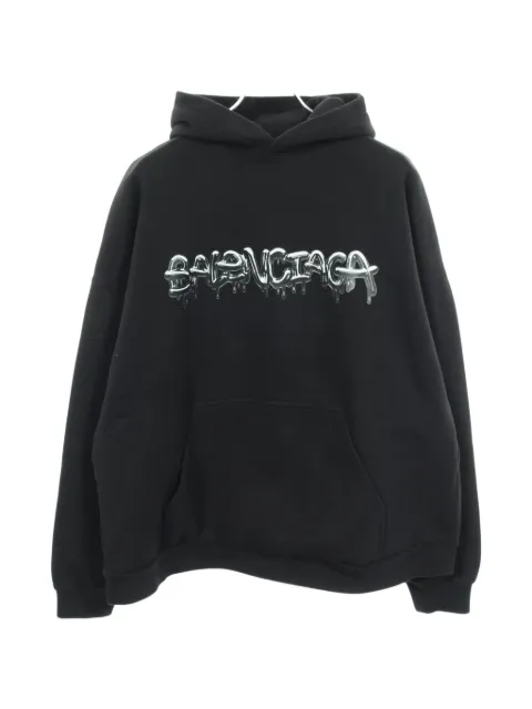 Balenciaga Pre-Owned 2010s logo-print hoodie