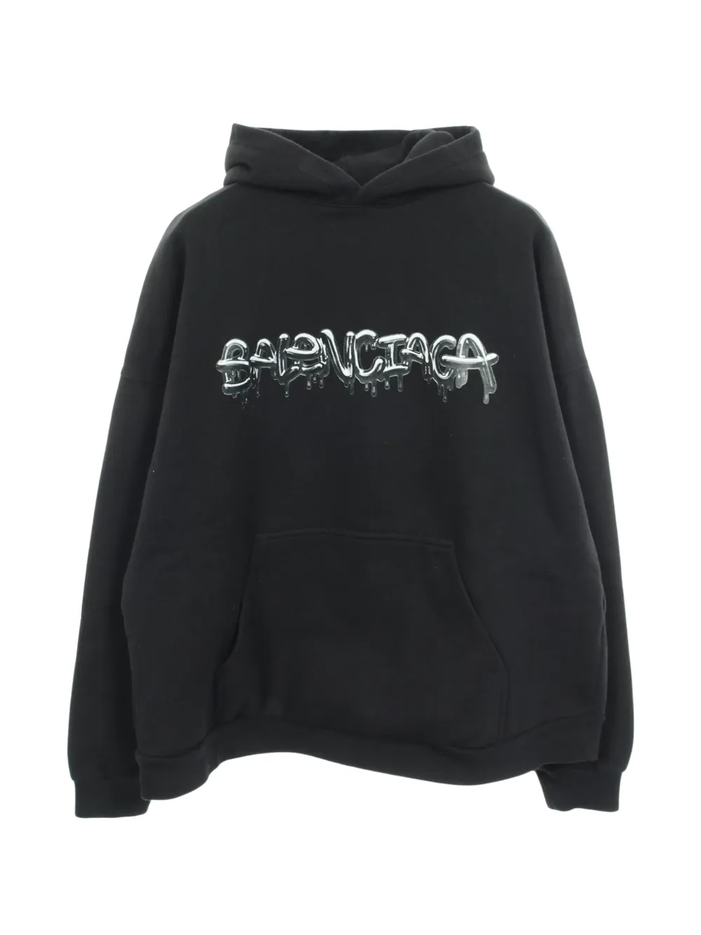 Balenciaga Pre-Owned 2010s logo-print hoodie - Nero