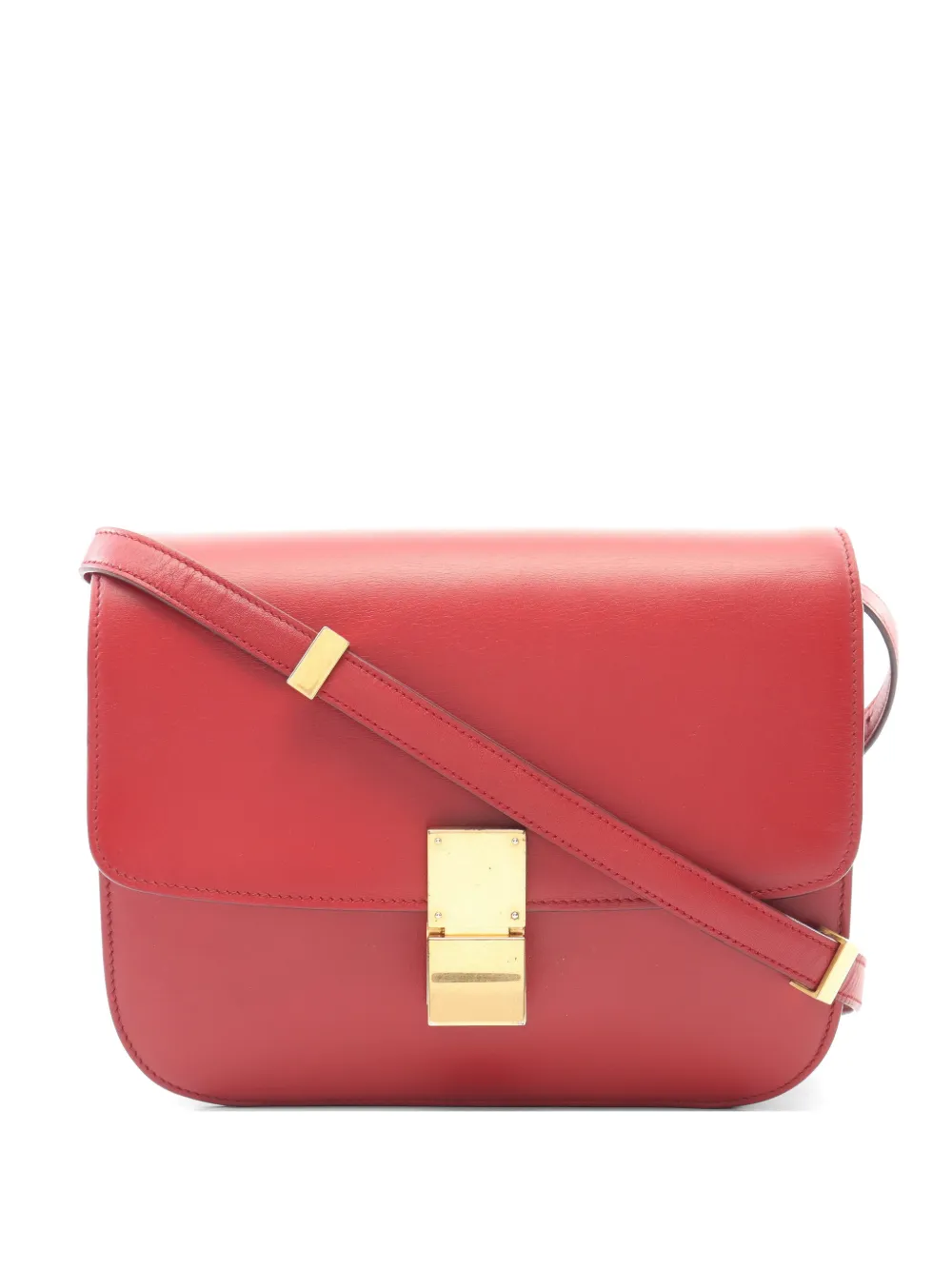 Celine Pre-Owned 2010s medium Classic Box shoulder bag - Red